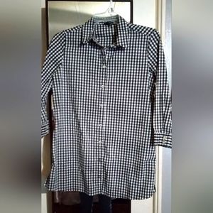 Forever 21 checkered Button down shirt